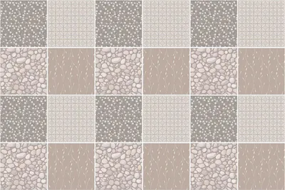 Produktbild von Fliesenaufkleber 10×10 cm – 24 Stück – Selbstklebend – Wasserfest – Pflegeleicht – Hitzebeständig – Für Küche & Bad – Geometrie mit Steinen
