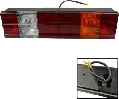Produktbild von Bremsleuchte hinten rechts Mercedes Actros Atego Axor 1/ 2/ 3 Econic, 098213605, 98213601, mit Kabel