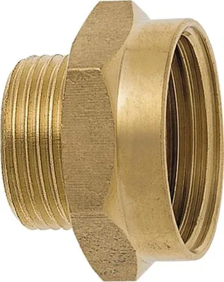 Produktbild von GEKA-Gewindenippel ; IG G 3/4" x AG G 1/2" MS mit Sechskant