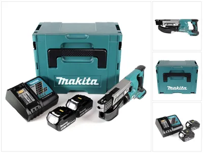Zdjęcie produktu dla Makita DFR 550 RMJ wkrętarka akumulatorowa 18V 25-55mm + 2x akumulator 4.0Ah + ładowarka + Makpac