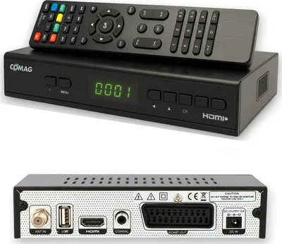 Produktbild von COMAG HD75 Digitaler HD Sat Receiver (FULL HD, HDTV, DVB-S2, HDMI, SCART, USB 2.0) schwarz