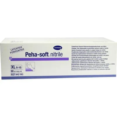 Produktbild von Peha-Soft nitrile Unt.Handsch.unste.puderfrei XL 90 St