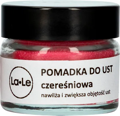 Produktbild von La-Le - feuchtigkeitsspendender Lippenstift zur Lippenpflege Kirsche, 15ml