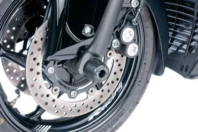 Produktbild von PUIG 5420N Sturzpads verfügbar für Yamanha FZ6/FZ6Fazer 04-08/FZ6Fazer S2 07-10 schwarz