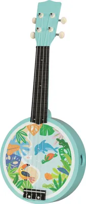 Produktbild von Goki 61870, Musikspielzeug, Banjo, 5 Jahr(e), Mehrfarbig