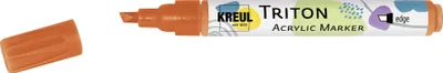 Obrázok produktu pre KREUL 17802, 1 kusov, Oranžová, Hrot dláta, Oranžová, Genuine Orange, Kolo