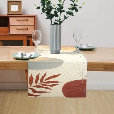 Immagine prodotto di Copritavolo in linoleum stile boho per arredare la sala da pranzo in tanti modi diversi