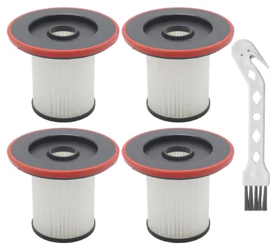4 HEPA-Filter + Bürste für Bosch Unlimited Series 6