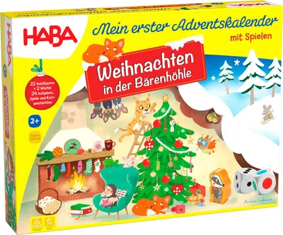 Produktbild von HABA Unisex Spielzeug-Adventskalender Meine ersten Spiele - Erste Spiele - Größe One Size