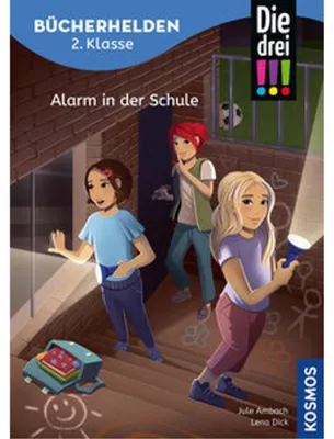 Produktbild von Die drei !!!, Bücherhelden 2. Klasse, Alarm in der Schule