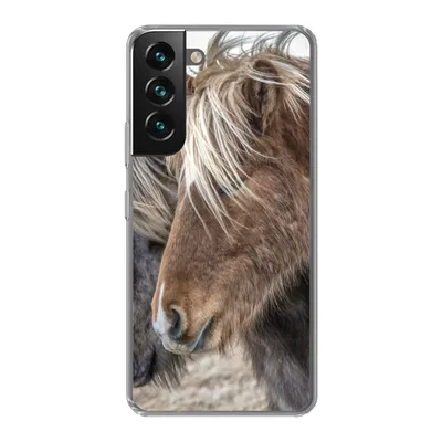 Produktbild von MuchoWow® Handyhülle Schutzhülle Hülle für Samsung Galaxy S22 Plus Pferde - Natur - Makro Silikon Softcase Handy Hülle - Schutzabdeckung