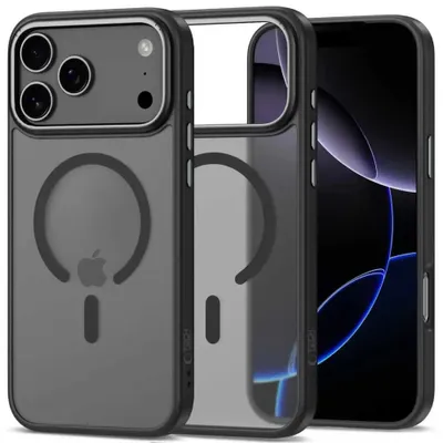 Image de Étui Tech-Protect MagEdge MagSafe pour iPhone 17 Pro - noir mat