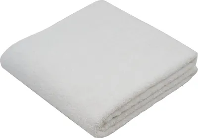 Produktbild von Badetuch Frottier weiß Hotelserie 100x150 cm Badetuch
