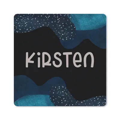 Produktbild von MuchoWow® Mauspad Mousepad Kirsten - Pastell - Mädchen 20x20 cm - Mousepads - Maus Mat - Pad - Mausunterlage - Desk Mat - Bureauartikeln