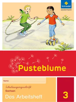 Produktbild von Pusteblume. Das Sprachbuch 3. Arbeitsheft + Lernentwicklungsheft. Schulausgangsschrift. Sachsen