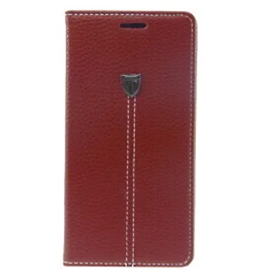Immagine prodotto di Custodia a libro per cellulare per Samsung Galaxy S6 Edge Plus Marrone