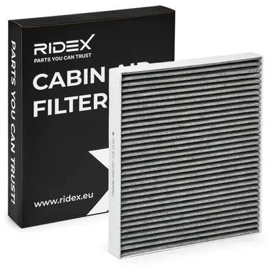 Produktbild von RIDEX 424I0076 Aktivkohle Innenraumfilter Pollenfilter für OPEL ZAFIRA B (A05) Astra H Caravan (A04) Astra H Schrägheck (A04) Astra G CC (T98)
