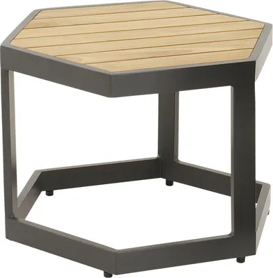 Produktbild von Lesli Living Beistelltisch Esagono Anthracite