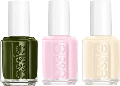 Produktbild von Essie - Set aus 3 Nagellacken - 863 Force Of Nature / 831 Sing Songbird Along / 835 Stretch Your Wings