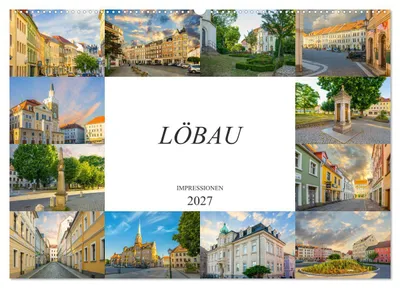 Produktbild von Löbau Impressionen (Wandkalender 2027 DIN A2 quer), CALVENDO Monatskalender