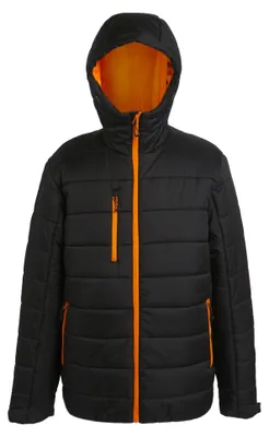 Produktbild von Regatta - "Navigate" Steppjacke für Herren LT228 (S) (Schwarz/Orangenpop)