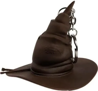 Produktbild von Wow! Stuff Collection- Harry Potter JK Rowling 's Wizarding World Sorting Hat Schlüsselanhänger, Farbe braun, Einheitsgröße (Wow Stuff WW-1023) , sortierte Farbe/Modell