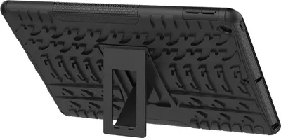 Produktbild von Hülle für Apple iPad 10.2 Zoll 2019/2020/2021 Outdoor Cover Schutz + Ständer Schwarz