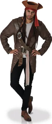 Produktbild von Jack Sparrow Kostüm, Größe:STD