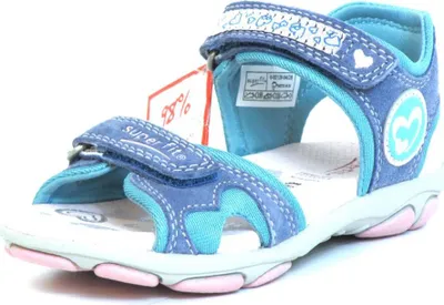 Produktbild von Superfit Sandalen blau kombi in Gr. 27