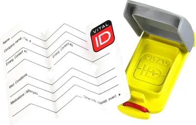 Produktbild von Portwest - Lanyard "Universal" PW1238 (Einheitsgröße) (Gelb)