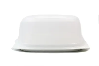 Produktbild von TUPPERWARE KäseMax Junior Käse weiß stapelbar Käseglocke