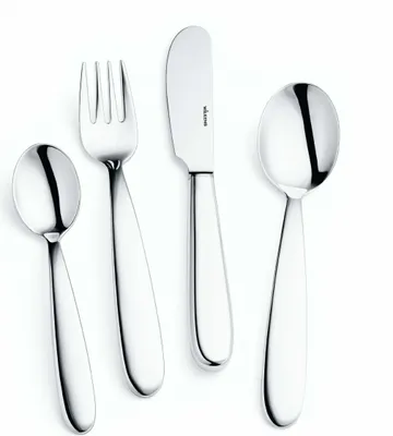 Produktbild von Kinderbesteck PICCOLINO 4-tlg. in 180g ROYAL versilbert.