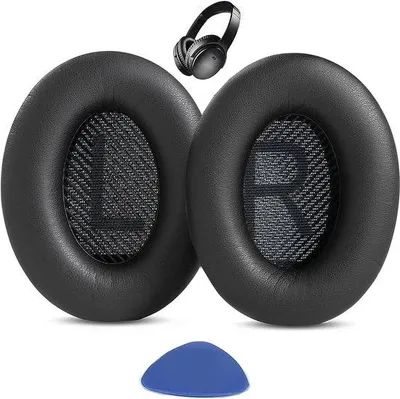 Productafbeelding van Oorkussens vervangingsset compatibel met Bose QuietComfort 35 II, QC35II, QC35 en QC25 koptelefoon