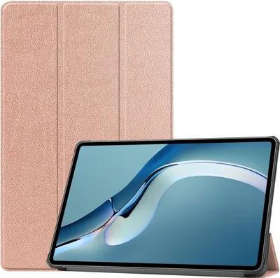 Produktbild von Schutzhülle für Huawei MatePad Pro 2021 12.6 Slim Case Etui mit Standfunktion und Auto Sleep/Wake Funktion Bronze