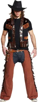 Produktbild von Deputy-Weste Cowboy Karneval Fasching Kostüm Gr 58