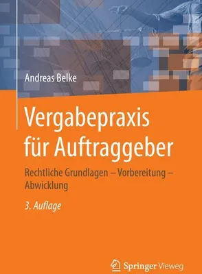 Obrázok produktu pre Vergabepraxis für Auftraggeber