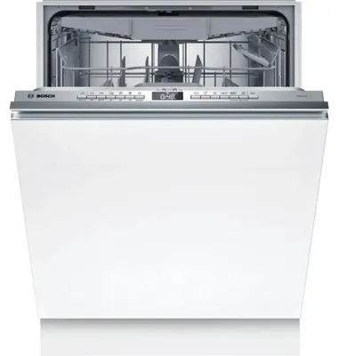 Produktbild von Bosch Serie 4 SMV4HVX07E, Voll integriert, Standardgröße (60 cm), Edelstahl, Tasten, 1,75 m, 1,65 m