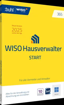 Produktbild von WISO Hausverwalter 365 Start