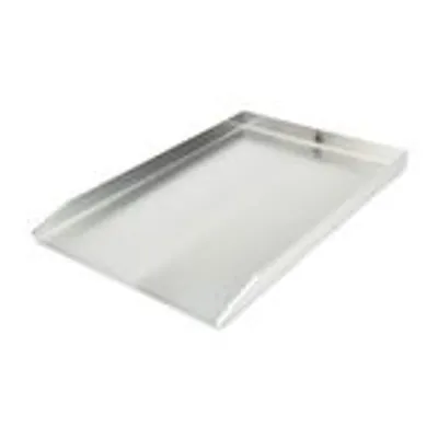 Obrázok produktu pre Edelstahl Grillplatte | Plancha 45x34cm - passend für Weber Genesis I | 4mm Massiv