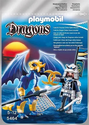 Produktbild von PLAYMOBIL 5464 Ice Dragon mit Kämpfer