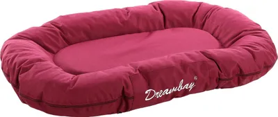 Produktbild von Flamingo Kissen Dreambay oval bordeaux, Maße: 80 x 60 x 14 cm