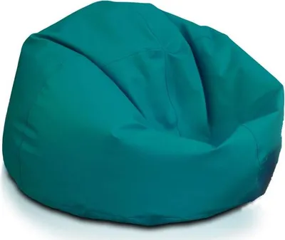 Produktbild von Ecopuf Sakwa, Sitzkissen Sessel Bean Bag, Sitzsack Kunstleder, Türkis E20, M
