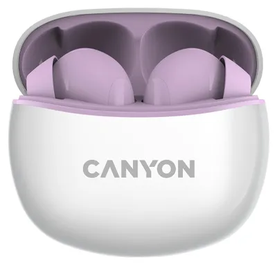 Produktbild von Canyon TWS-5, Kabellos, Anrufe/Musik/Sport/Alltag, 20 - 20000 Hz, 36 g, Kopfhörer, Violett