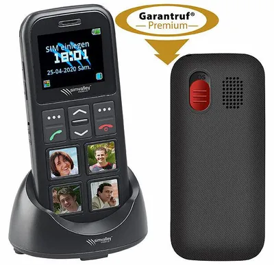 Image de Téléphone mobile senior 4G RX-850 avec appel d'urgence et GPS
