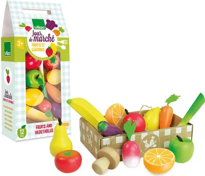 Immagine prodotto di Vilac Set di legno Frutta e verdura