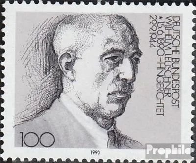 Produktbild von Briefmarken BRD (BR.Deutschland) 1990 Mi 1466 (kompl.Ausg.) FDC 100.Geburtstag von Leuschner