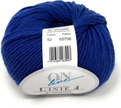 Produktbild von ONline Starwool,hochwertige Wolle,50g,100% Wolle Fb. 52