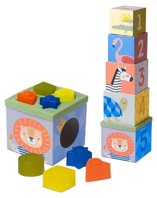 Produktbild von Taf Toys Savannah Formsortierer / Stapelturm