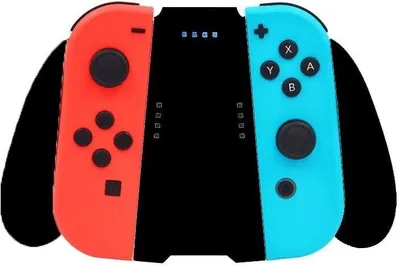 Produktbild von Ladegerät Dockingstation Charger  für Switch Joy-Con Schwarz-Zustand:Neu