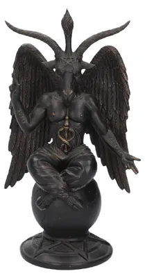 Produktbild von Baphomet Figur 25 cm bronzefarben Antik Nemesis Now Deko Statue